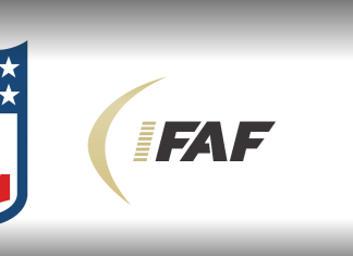 NFL e LA28 revelam emblema exclusivo para a estreia olímpica do Flag Football