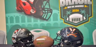 College Football Brasil apresenta detalhes de jogo da NCAA no Rio em evento de turismo