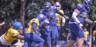 Jogo de estreia os Lobos levaram a melhor. (Foto: Gol Click)