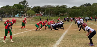 Lusa estreia com vitória no Brasileirão de Futebol Americano Feminino