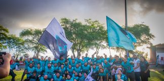 Time do Sergipe Redentores posa para foto após vitoria na estreia da BFA 2024 Foto: Nuala Habib