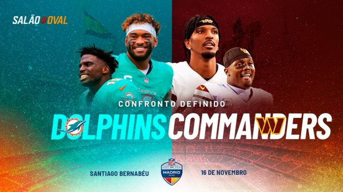 Dolphins x Commanders baixa