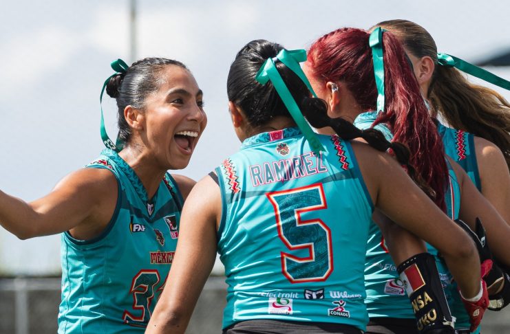 Foto: Yan Barros | Seleção Nacional Mexicana de Flag Football Feminina