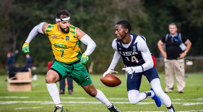 Brasil conhece agenda de jogos no Mundial de Flag Football na Alemanha
