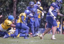 Jogo de estreia os Lobos levaram a melhor. (Foto: Gol Click)