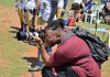 Canon aposta em IA esportiva e cria função futebol americano Fotógrafo esportivo Yan Barros, um dos principais fotógrafos de futebol americano no Brasil na atualidade. (Foto: Tiago Munden)