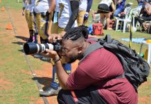 Canon aposta em IA esportiva e cria função futebol americano Fotógrafo esportivo Yan Barros, um dos principais fotógrafos de futebol americano no Brasil na atualidade. (Foto: Tiago Munden)