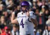 Katin Houser se transferiu de East Carolina para Illinois após lançar para 3.300 jardas na temporada de 2025. (Foto: East Carolina Pirates Football)