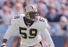 Ex-linebacker da “Wrecking Crew” do Texas A&M, Keith Mitchell, morre aos 51 anos Foto: 2001 Yearbook New Orleans Saints
