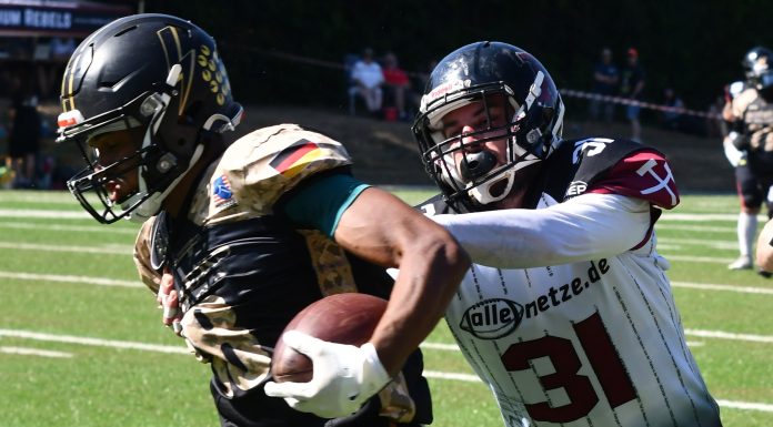 Brasileiro é destaque em título e acesso do Lüdenscheid Lightnings Thalys Almeida em destaque na temporada. (Foto: Divulgação Lightnings)