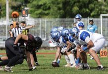 Mariners derrota Espectros na estreia da Superliga de Futebol Americano