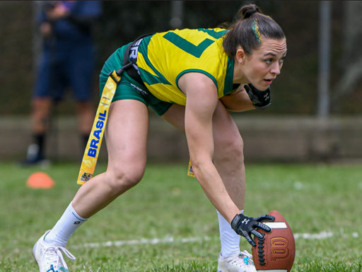 Under Armour anuncia patrocínio para Gabriela Bankhardt, embaixadora global do Flag Football