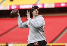 “Ele vai querer sair”: Bengals em alerta sobre o futuro de Joe Burrow Em 2023, Joe Burrow chegou a ter o maior salário anual da NFL (Foto: Michael Owens)