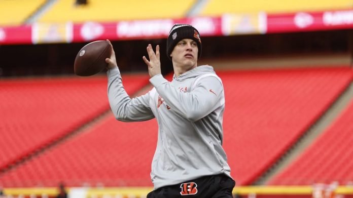 Em 2023, Joe Burrow chegou a ter o maior salário anual da NFL (Foto: Michael Owens) Em 2023, Joe Burrow chegou a ter o maior salário anual da NFL (Foto: Michael Owens)