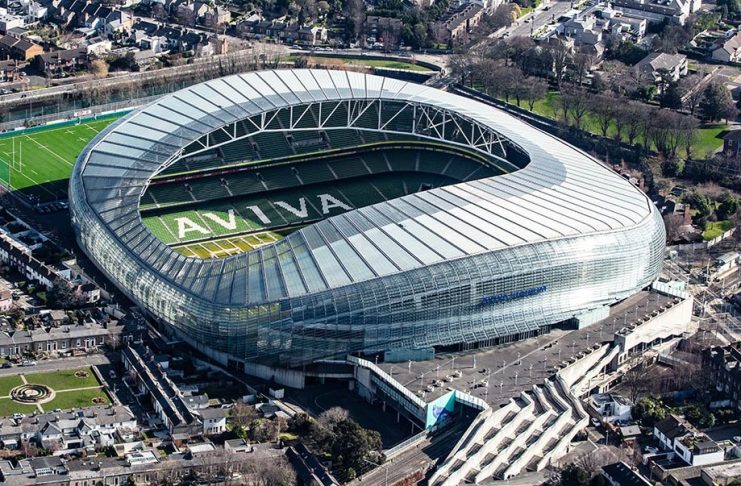 Aviva Stadium em Lansdowne Road, Dublin 4 (Foto: Dennis Horgan)