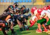Campeonato nacional de 2019, Galo e Portuguesa (atual Rhynos) no Sesc Venda Nova em Belo Horizonte (Foto: Elvis D'Paula - Click & Sound)