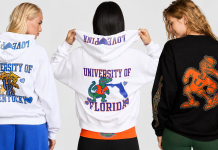 Victoria’s Secret lança coleção PINK inspirada em 14 time do college Coleção Game Day das equipes tradicionais do college. (Imagem: Divulgação)