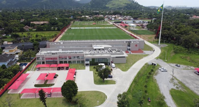 O CT Ninho do Urubu, avaliado em mais de R$ 350 milhões e é uma referência para outros clubes no mundo. (Imagem: Divulgação Flamengo) O CT Ninho do Urubu, avaliado em mais de R$ 350 milhões e é uma referência para outros clubes no mundo. (Imagem: Divulgação Flamengo)