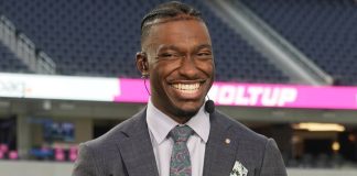 Robert Griffin III, ex-quarterback dos Redskins, Browns, Ravens e vencedor do Heisman Trophy em 2011 pela Universidade Baylor. (Foto: Kirby Lee)