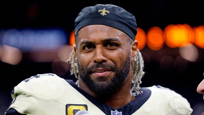 Cameron Jordan em sua 16ª temporada pelos Saints, será o terceiro jogo perdido em toda sua carreira (Foto: Tyler Kaufman) Cameron Jordan em sua 16ª temporada pelos Saints, será o terceiro jogo perdido em toda sua carreira (Foto: Tyler Kaufman)