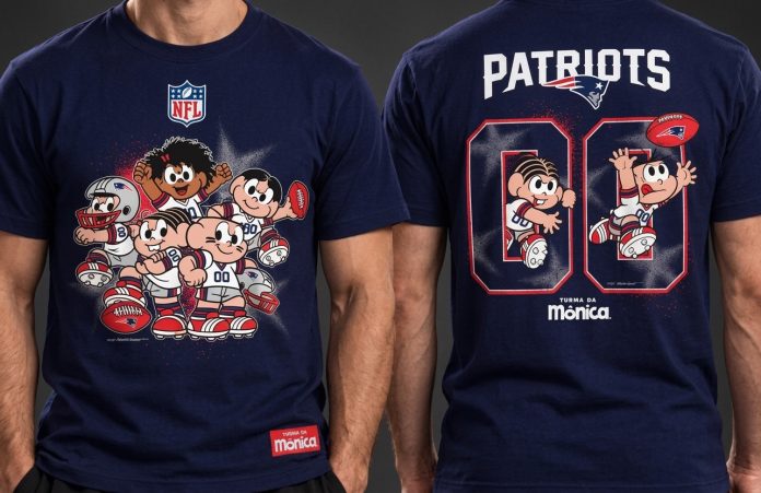 Coleção da NFL com a Turma da Mônica (Divulgação: Piticas) Coleção da NFL com a Turma da Mônica (Divulgação: Piticas)