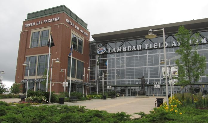 Sede dos Packers no edifício do Lambeau Field, em Green Bay, Wisconsin. (Foto: Divulgação Green Bay Packers)