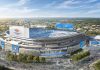 Novo projeto do Bank of America Stadium (Imagem: Divulgação HOK)