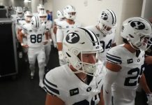 Colorado State pede desculpas após torcida atacar BYU Jogadores da BYU deixam o vestiário para o segundo tempo contra Colorado State, no sábado, 19 de setembro de 2026, em Fort Collins, Colorado. (Foto David Zalubowski)