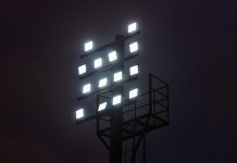 CERET ganha nova iluminação e amplia possibilidades de jogos noturnos