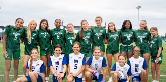 Flag feminino cresce e começa a disputar espaço com outros esportes nos EUA Em Nova York, o flag feminino já possui campeonato estadual e 66 equipes de Long Island participaram da temporada com apoio da NFL. (Imagem: Divulgação Long Island Venom)